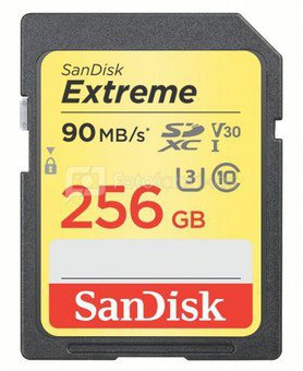 SanDisk Extreme SDHC Video 256GB 90MB/s V30 SDSDXVF-256G-GNCIN
