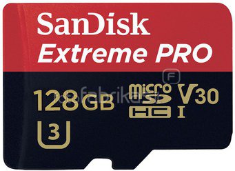 SanDisk MicroSDHC V30 95MB 128GB Extreme Pro SDSQXXG-128G-GN6MA