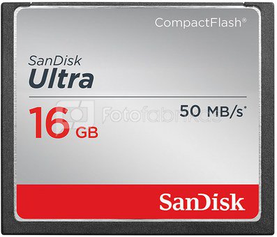 SanDisk Ultra CF 16GB 50MB/s SDCFHS-016G-G46