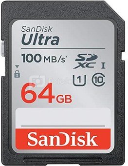 SanDisk Ultra Lite SDXC 64GB 100MB/s SDSDUNR-064G-GN3IN