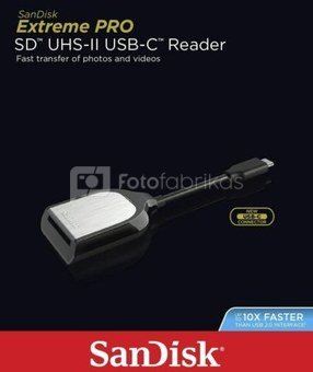 SanDisk USB Type-C Reader for SD UHS-I & UHS-II SDDR-409-G46