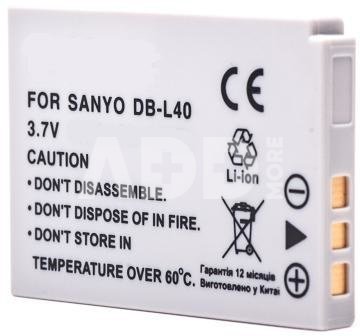 Sanyo, baterija DB-L40