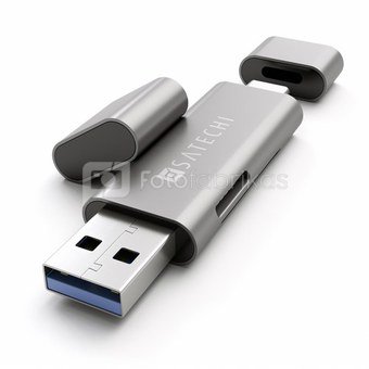 Satechi Aluminium space gray Type-C USB 3.0 Micro/SD Reader