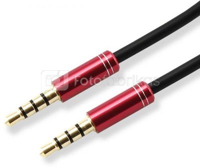 Sbox AUX Cable 3.5mm to 3.5mm strawberry red 3535-1.5R