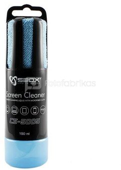 Sbox CS-5005B Screen Cleaner 150ml blue
