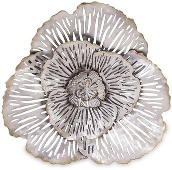 Sienos dekoracija metalinė Gėlės žiedas 27x28,5x5 cm 118741