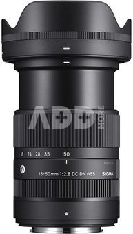 Sigma 18-50mm F2.8 DC DN [Contemporary] for Fujifilm X-Mount + 5 METŲ GARANTIJA
