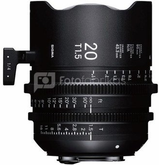 Sigma 20mm T1.5 FF (Sony E)