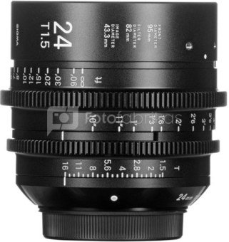 Sigma 24mm T1.5 FF (Sony E)