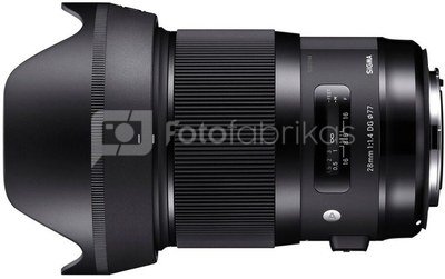 Sigma 28mm F1.4 DG HSM Art (Nikon) + 5 METŲ GARANTIJA + PAPILDOMAI GAUKITE 100 EUR NUOLAIDĄ