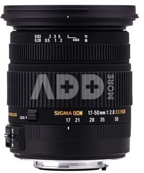 Sigma 17-50mm f/2,8 EX DC OS AF HSM, Canon
