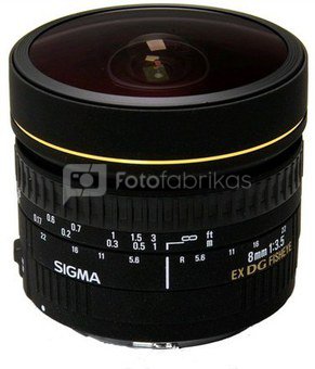 Sigma EX 3,5/8 fisheye DG C/AF