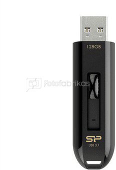 SILICON POWER 128GB, USB 3.0 FLASH DRIVE, BLAZE SERIES B21, BLACK