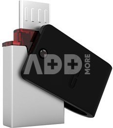 SILICON POWER 16GB, USB 3.0 FLASH DRIVE, MOBILE X31, BLACK