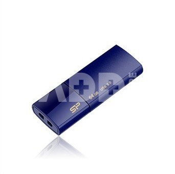 SILICON POWER 64GB, USB 3.0 FlASH DRIVE, BLAZE SERIES B05, DEEP BLUE