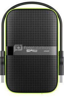 Silicon Power Armor A60 3000 GB, 2.5 ", USB 3.1, Black