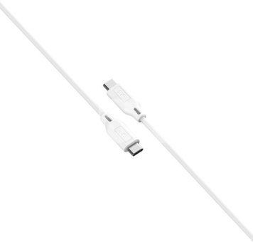 Silicon Power cable USB-C - USB-C LK15CC 1m, white
