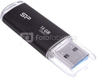 Silicon Power флешка 16GB Blaze B02 USB 3.1, черный