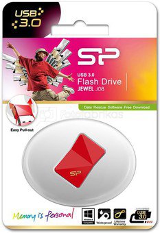 Silicon Power flash drive 32GB Jewel J08 USB 3.0, red