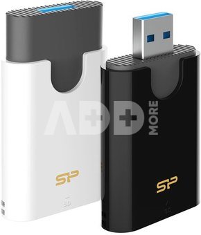 Silicon Power Combo Card Reader Type-A USB 3.2, SD/MMC Card, microSD Card