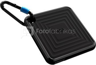 Silicon Power Portable SSD PC60 480 GB, USB 3.2, Black