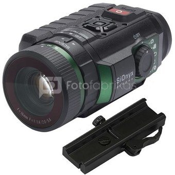 SiOnyx Color Night Vision Clip-On Aurora with Mount