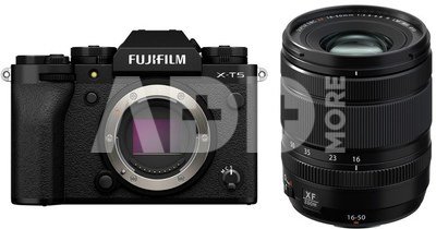 Fujifilm X-T5 + XF16-50mm F2.8-4.8 R LM WR (black)