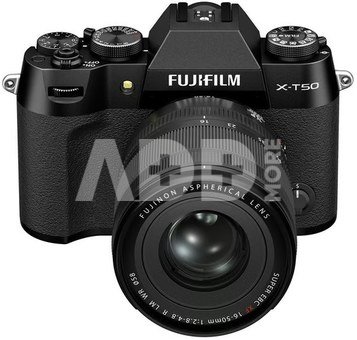 Fujifilm X-T50 + XF16-50mm F2.8-4.8 R LM WR (black)