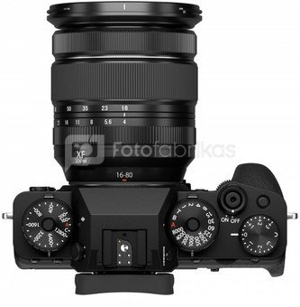 Sisteminis fotaparatas Fujifilm X-T4 + XF16-80mm F4 R OIS WR black
