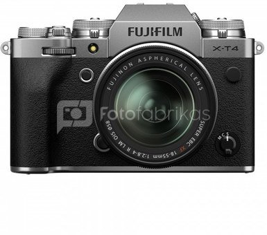 Fujifilm X-T4 + XF 18-55 Silver