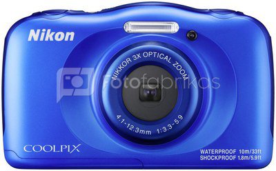 Nikon Coolpix W100 (mėlynas)