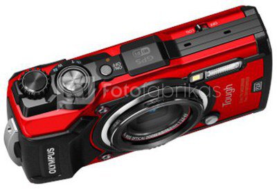 Skaitmeninis fotoaparatas Olympus TG-5 Raudonas