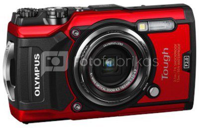 Skaitmeninis fotoaparatas Olympus TG-5 Raudonas