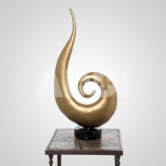 Skulptūra Abstrakcija aukso splv. 22-060XA-1631 41x18x91 SAVEX