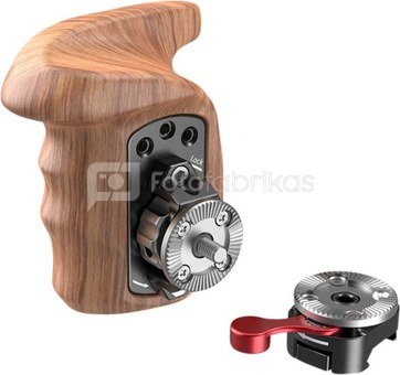 SMALLRIG 2117 RIGHT SIDE WOODEN GRIP W/NATO MOUNT