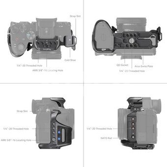 SmallRig 3710 "Rhinoceros" Advanced Cage Kit for Sony Alpha 7R V / Alpha 7 IV / Alpha 7S III