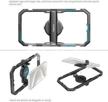SmallRig 4704 All-in-One Video Kit for Smartphone Creators Qucik Pro Edition