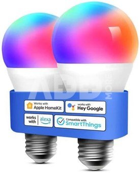 Smart Light Bulb|MEROSS|Power consumption 9 Watts|200-240V|Beam angle 180 degrees|MSL120HK(EU)