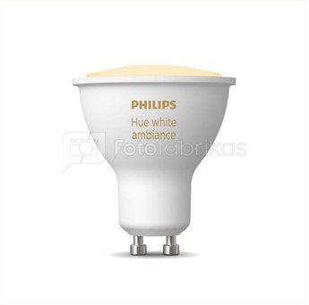 Smart Light Bulb|PHILIPS|Power consumption 4.5 Watts|Luminous flux 350 Lumen|6500 K|220V-240V|Bluetooth/ZigBee|929001953309