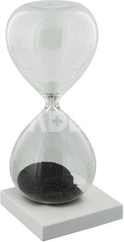 Smėlio laikrodis su metalo drožlėmis H:17 W:7 D:7 cm HM734