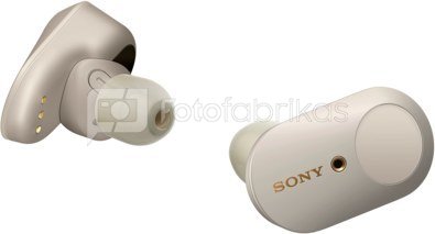Sony Headphones WF1000XM3S In-ear, Noice canceling, Wireless, Silver