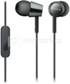 Sony MDR-EX155APB 3.5mm (1/8 inch), In-ear, Microphone, Black