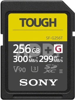 Sony карта памяти SDXC 256GB G Tough UHS-II C10 V90
