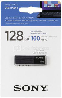 Sony Micro Vault USM-W 128GB USB 3.1 black