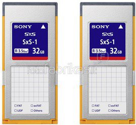 Sony SBS-32 G 1 B 32GB 2-Pack SxS-1 Express Card