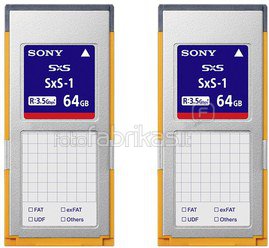 Sony SBS-64 G 1 B 64GB 2-Pack SxS-1 Express Card