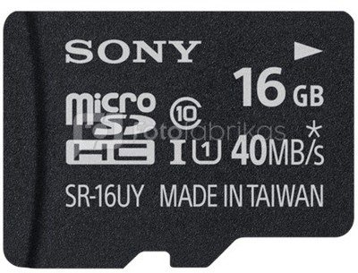 Sony microSDHC Card 16GB Class 10 / incl SD Adapter