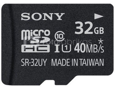 Sony microSDHC 32GB Class 10 + adapteris