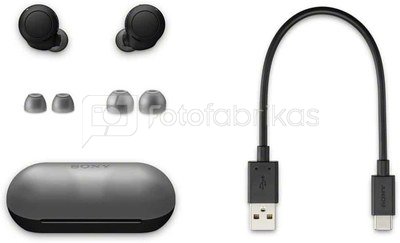 Sony wireless headphones WF-C500, black