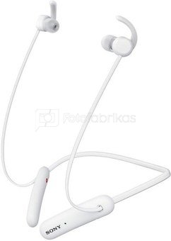 Sony Wireless Headphones WI-SP510 In-ear, Neckband, Microphone, White